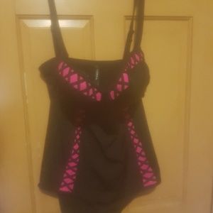 Torrid size 2 one piece swimsuit